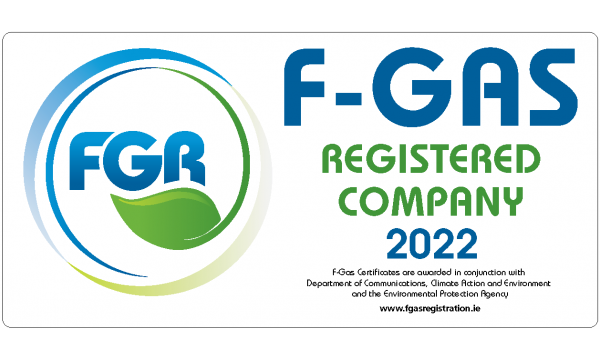 F Gas Registration Van Labels 2022 x 5no