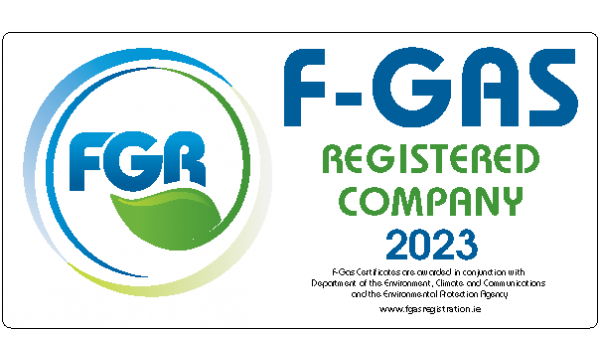 F Gas Registration Van Labels 2023 x 5no